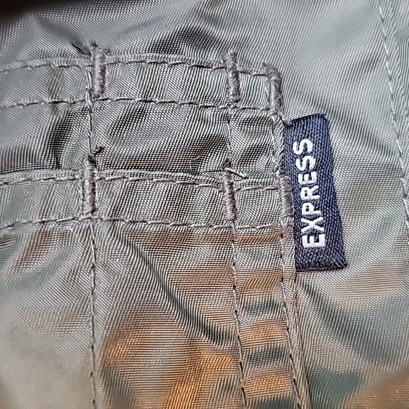Express Men's Bomber Jacket In EUC - Picture 5 of 7